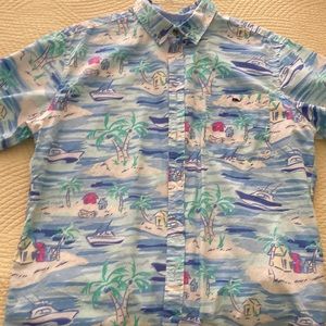Men’s Vineyard Vines for Target short sleeve button down